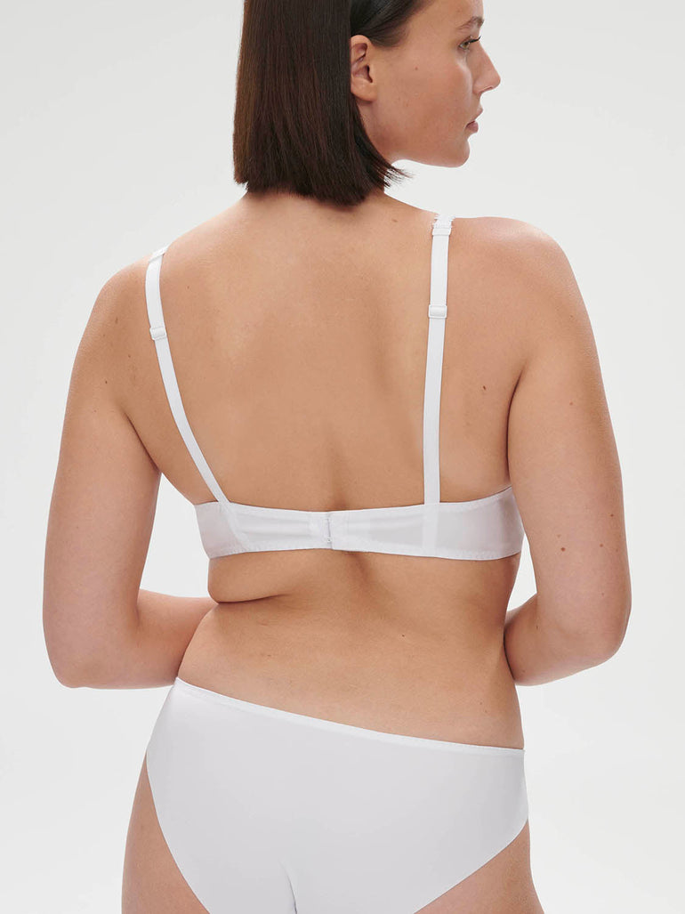 Half cup bra - Cristal White