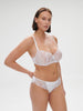 Half cup bra - Cristal White
