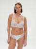 Half cup bra - Cristal White