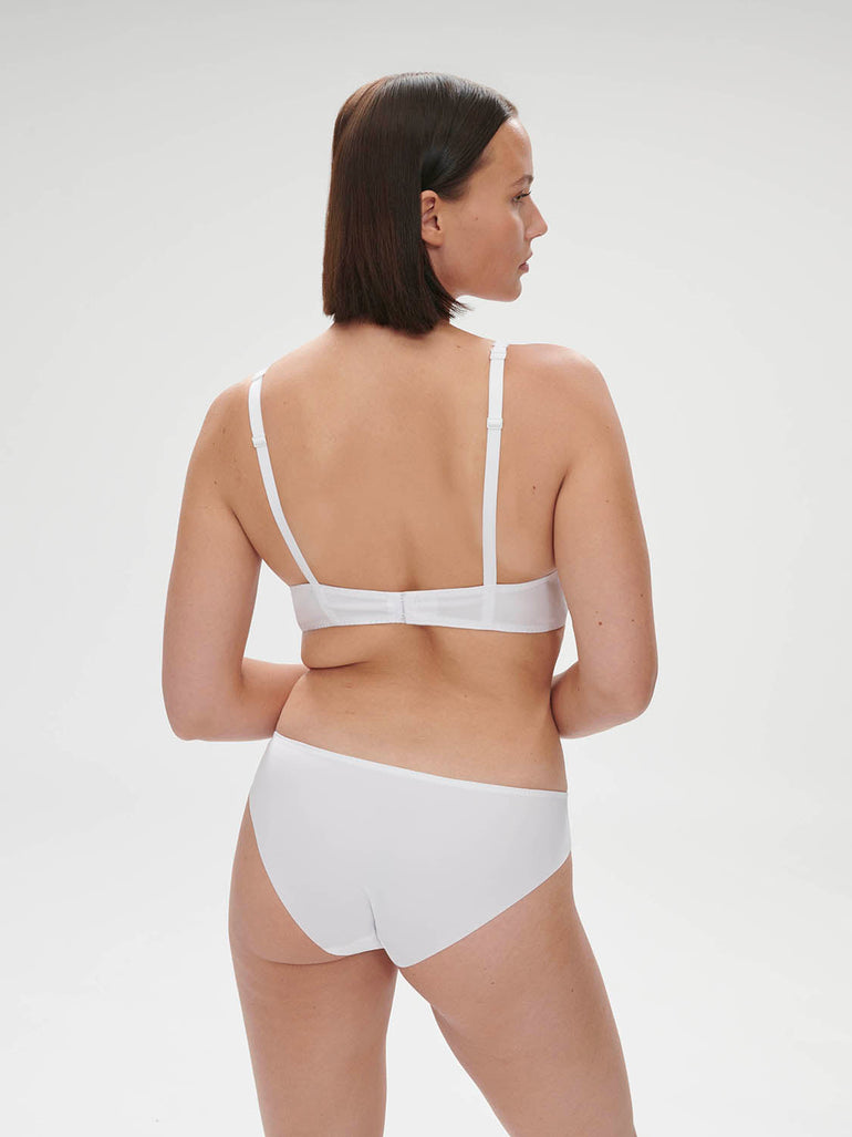Half cup bra - Cristal White