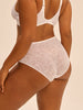 High-waist brief - White