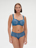 Half cup bra - Myosotis Blue