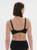 Plunging underwired bra - Gem Black