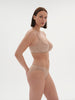 Full cup support bra - Nude