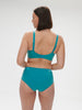 High-waist brief - Atoll Blue