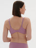 Squared neckline full cup bra - Glamourous Mauve