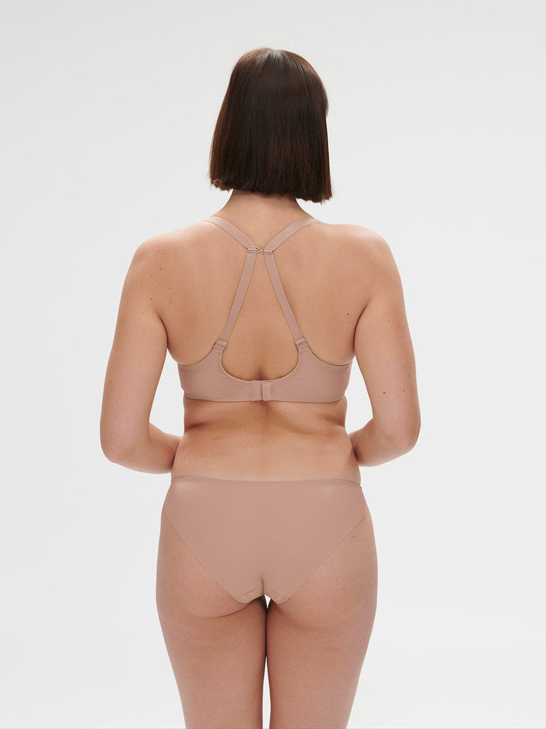 Spacer plunge bra - Nude