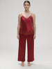 Dream Silk Pant - Tango Red