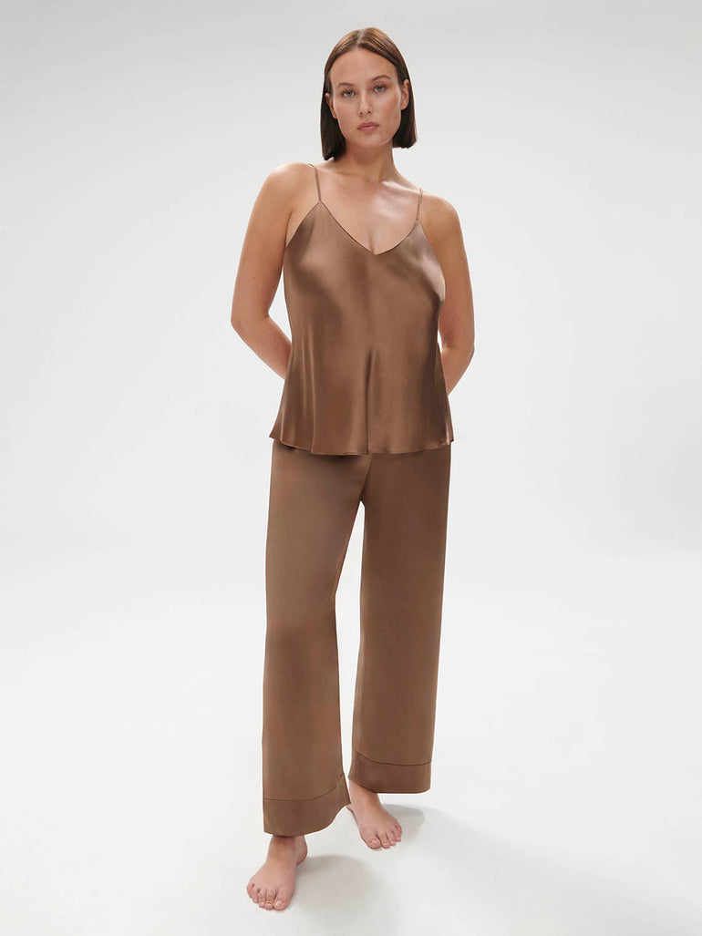 Night pants - Macchiato