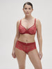 Saga Boyshort - Lipstick