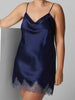 Nocturne Silk Dress - Midnight