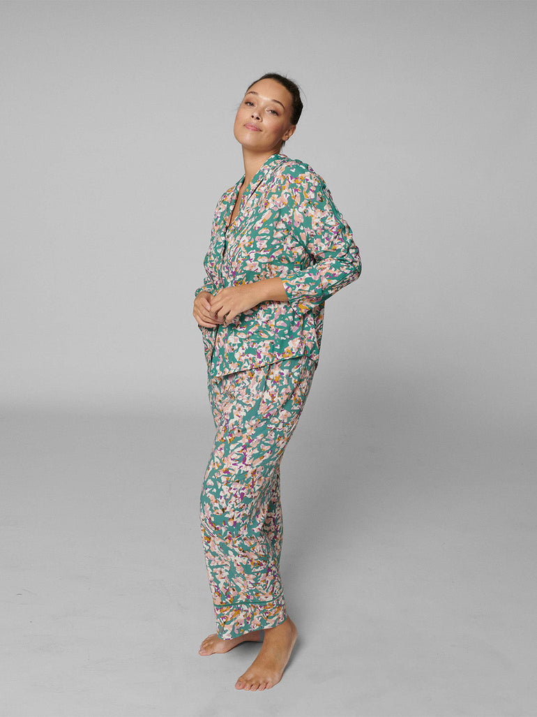 Songe Long Sleeve Top - Reef Print