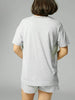 Brume Short Sleeve Top - Mineral Grey