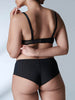 Singuliere Boyshort -  Black