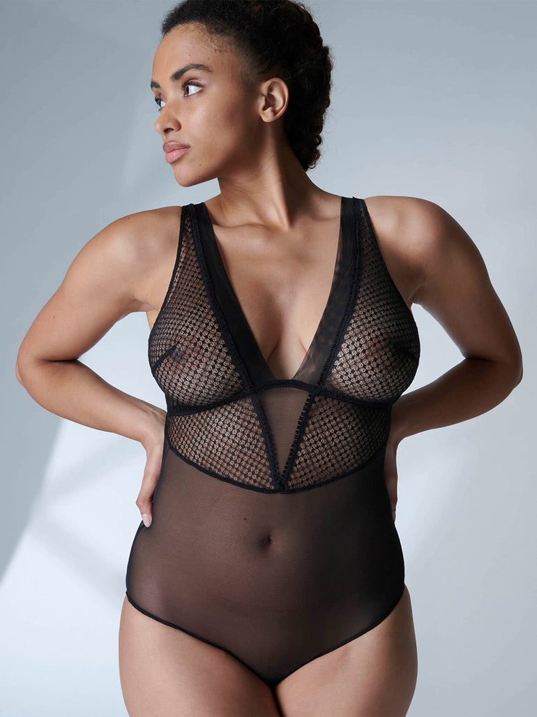 Manon Bodysuit - Black