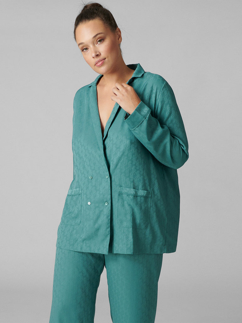 Caprice Short Sleeve Top  - Boreal Green