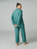 Caprice Short Sleeve Top  - Boreal Green