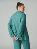 Caprice Short Sleeve Top  - Boreal Green