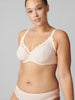 Candide Underwire Plunge - Sakura Pink