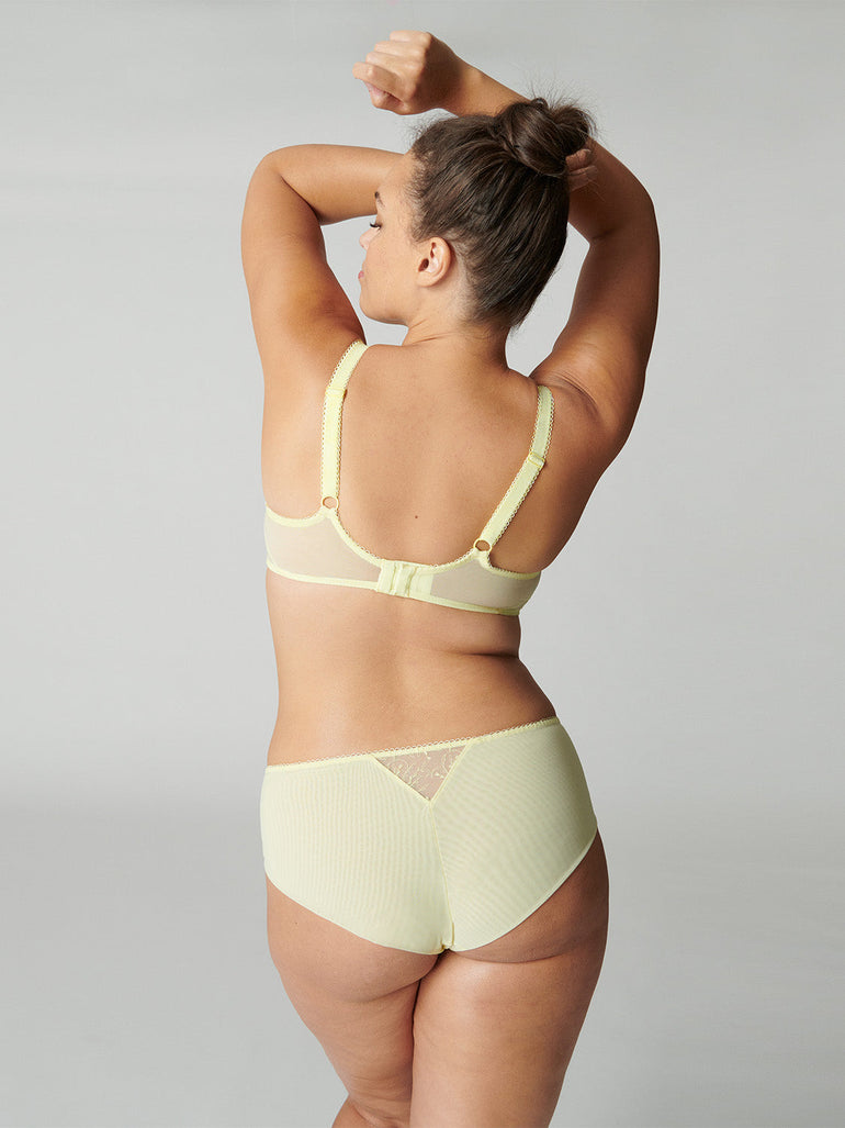 Full cup bra - Yuzu Yellow