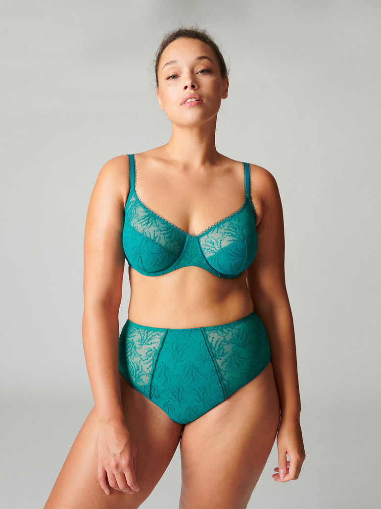 Opaline Full Cup - Emerald Green