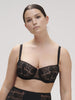 Amazone Sheer Demi - Black