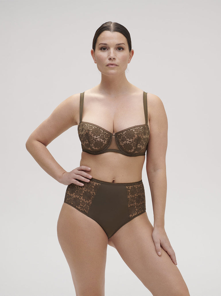 Amazone Sheer Demi - Nomad Green
