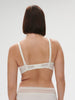 Plunging underwired bra - Natural