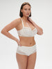 Half cup bra - Natural