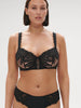 Half cup bra - Black