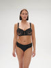 Half cup bra - Black