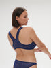 Soft cup triangle bra - Midnight