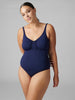 Underwired one-piece swimsuit - Midnight