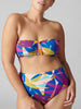 Calysta Underwire Bandeau - Palm Garden