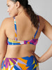 Calysta Underwire Bandeau - Palm Garden