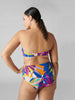 Calysta Underwire Bandeau - Palm Garden