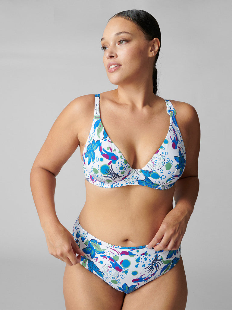 Neroli Retro Brief - White Littoral