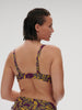 Underwired brassière - Agadir Purple Print