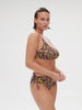 Underwired brassière - Agadir Purple Print