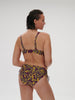Underwired brassière - Agadir Purple Print
