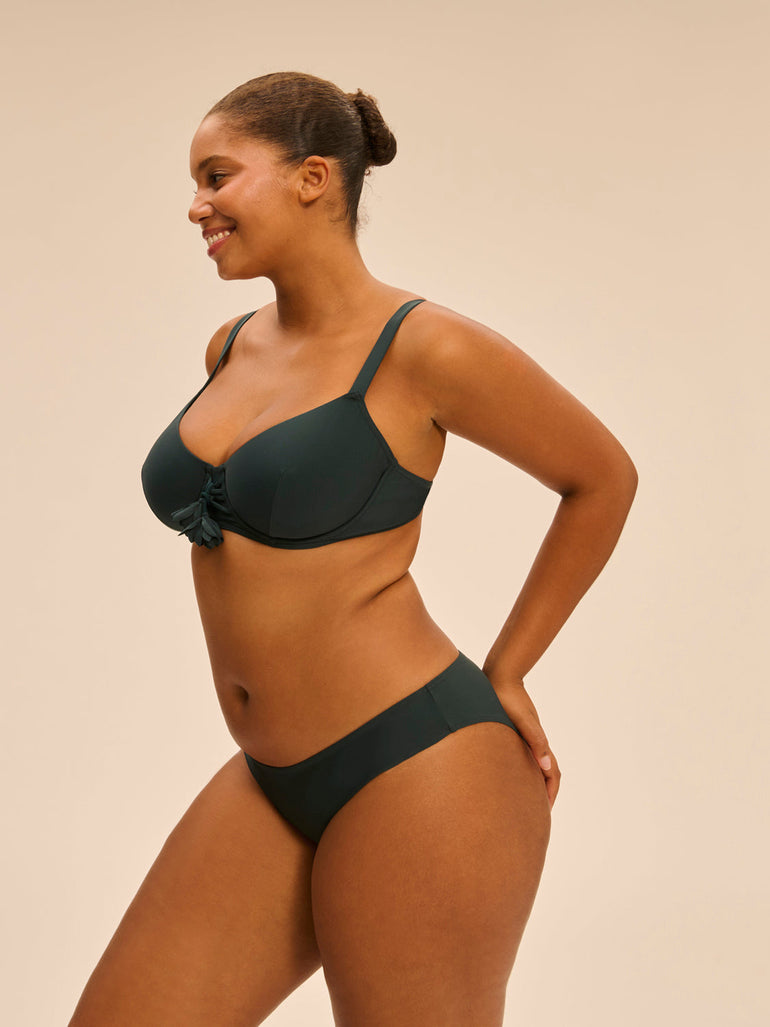 Bikini brief - Tropical Green