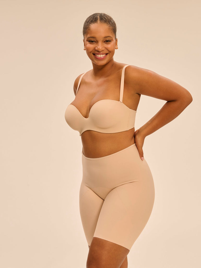 Shaper shorts - Peau rosée