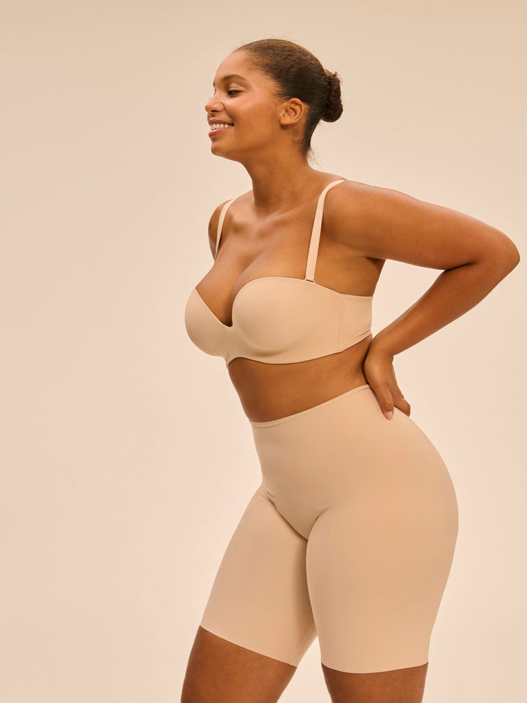Shaper shorts - Peau rosée