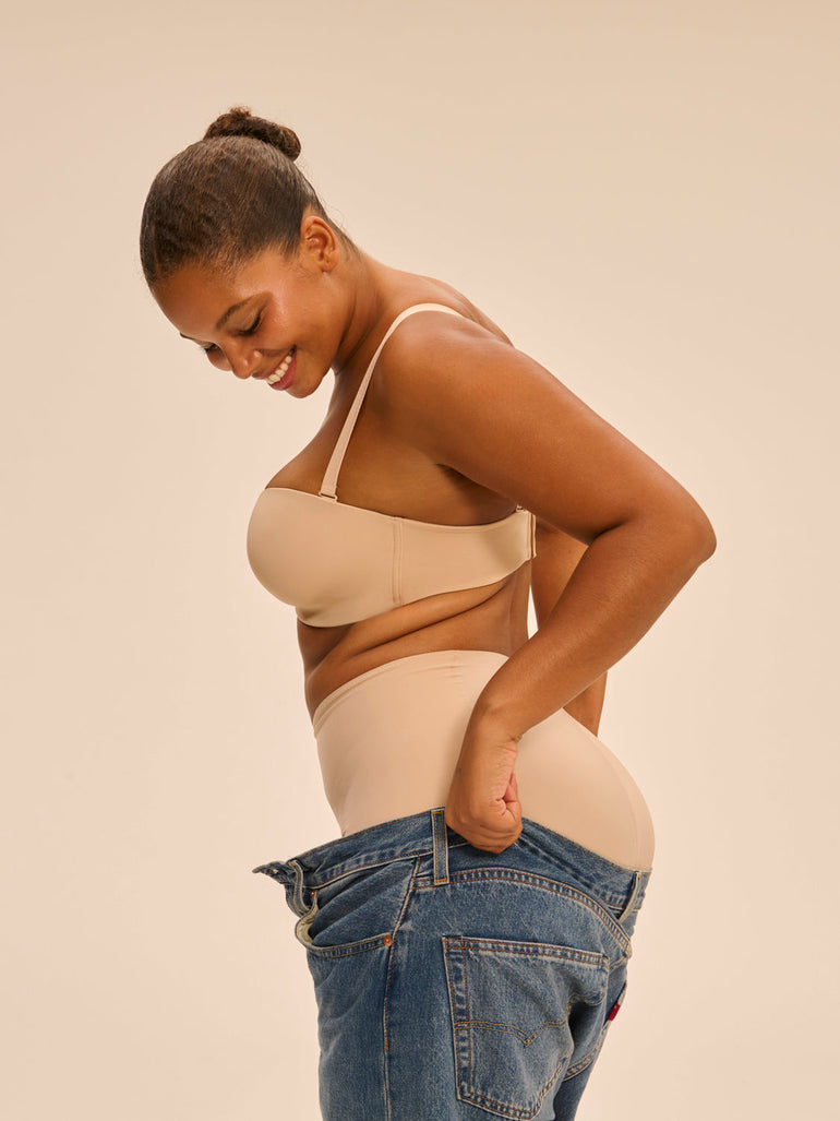 Shaper shorts - Peau rosée