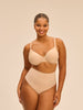 High waist shaper thong - Peau rosée