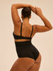 High waist shaper brief - Black