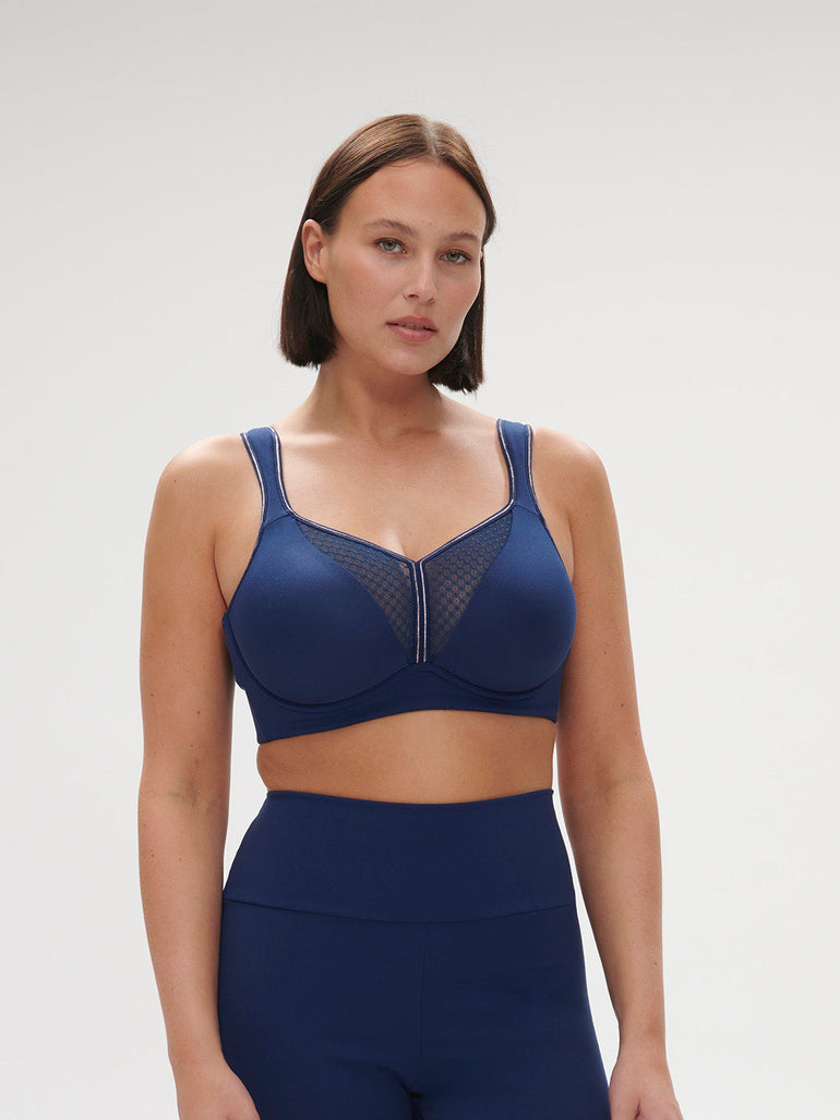Underwired sports bra - Midnight