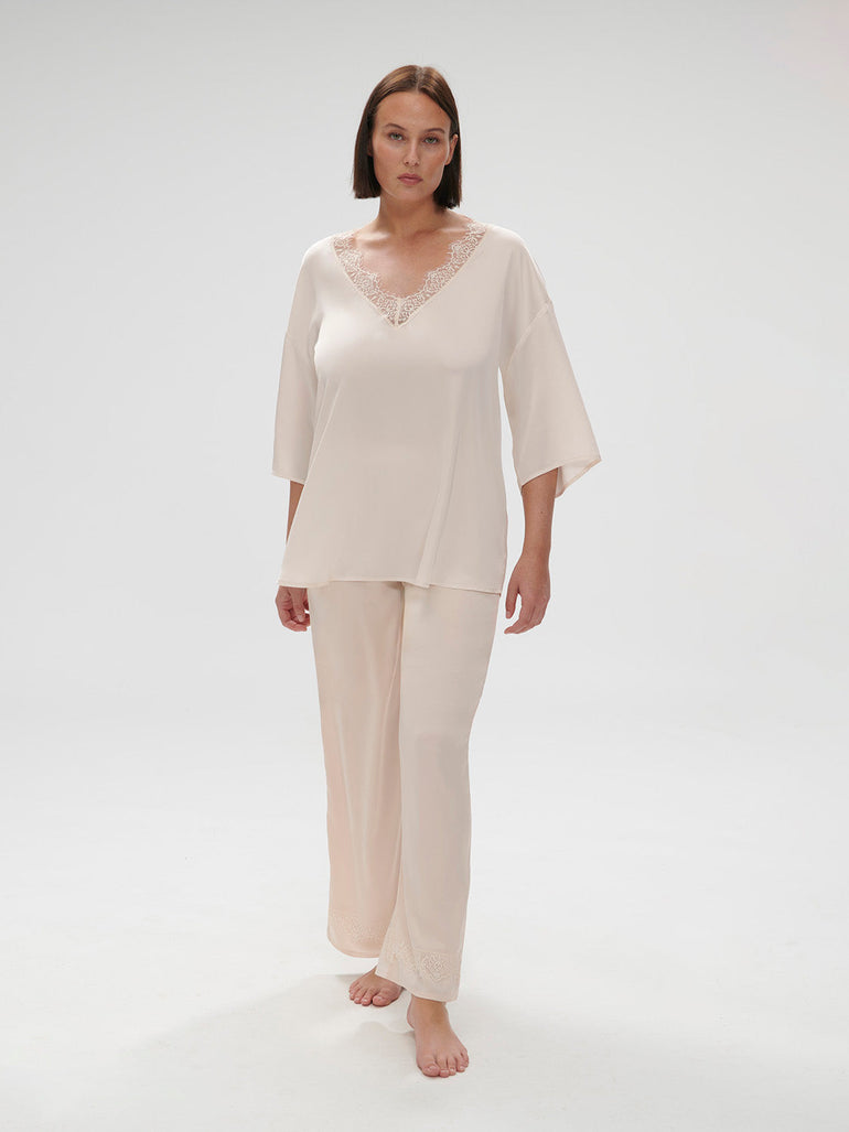 Night pants - Sakura pink