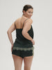 Satin Secrets Top - Kolsaï Green
