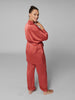 Satin Secrets Kimono - Quartz Pink